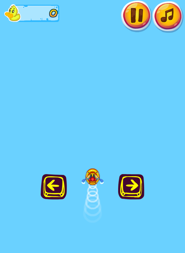 Rafting Adventure Game Start Screenshot.