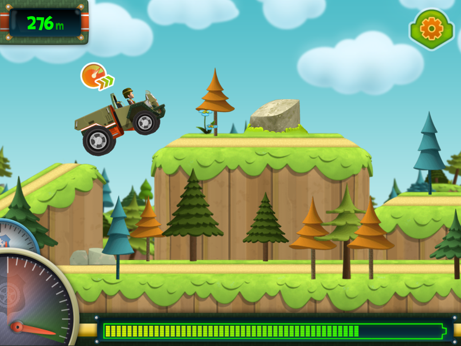 Ranger Rob Chipper Challenge Game Play Screenshot.