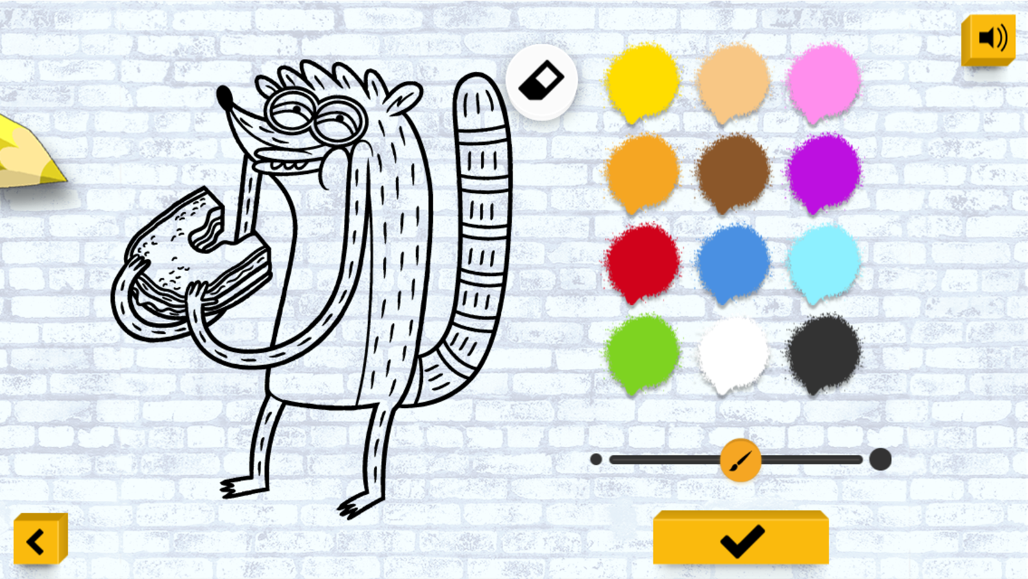 Regular Show Color In Game Default Artwork Screenshot.