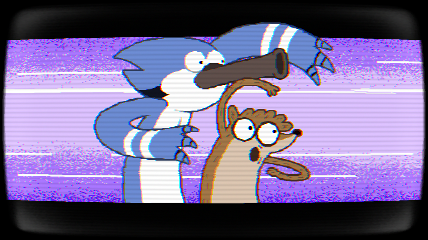 Regular Show Galaxy Escape Rescue Squad Impossible Game Animation Screenshot.
