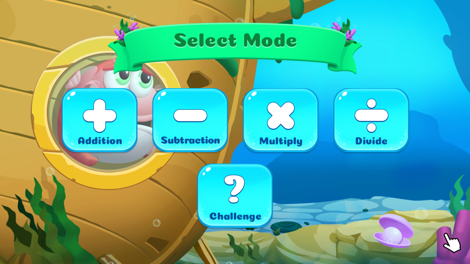 Rescue Me Game Select Mode Screenshot.