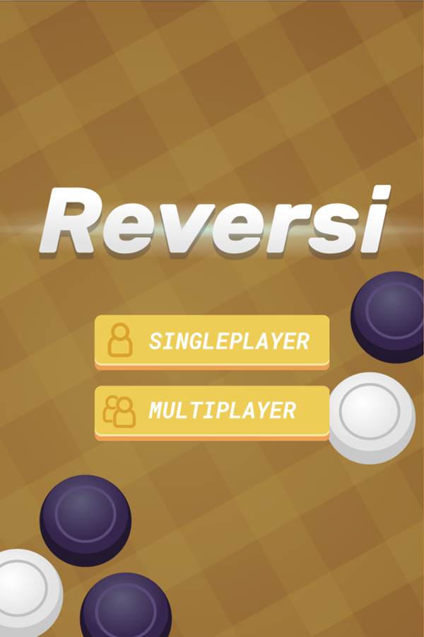 Reversi Game Player Count Select Screen Screenshot.