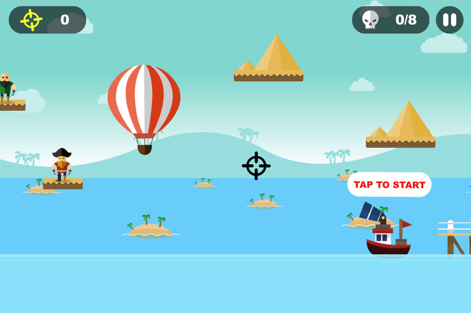 Risky Mission Game Screenshot.