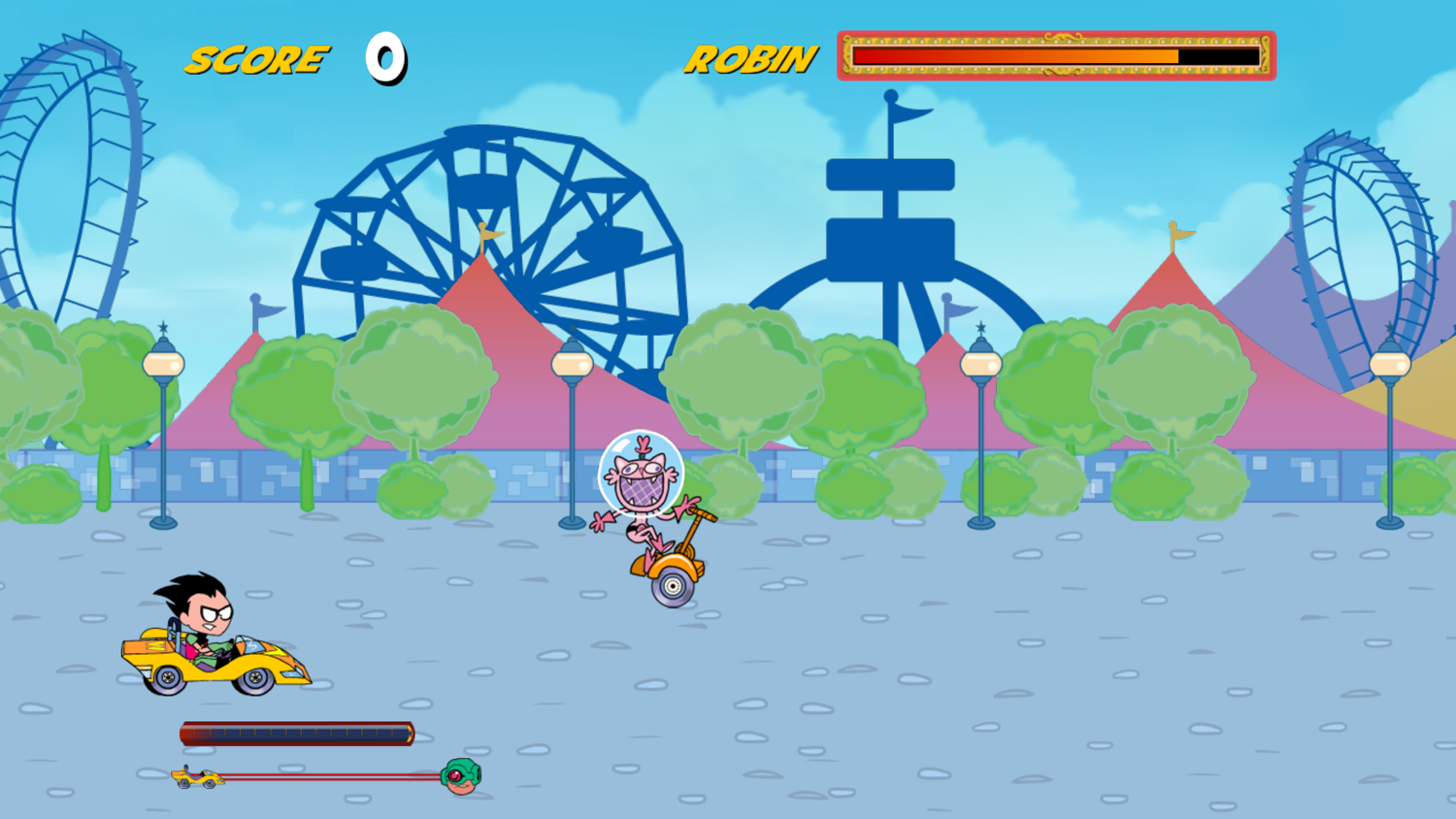 Robin And See-More Game Play Screen Screenshots.