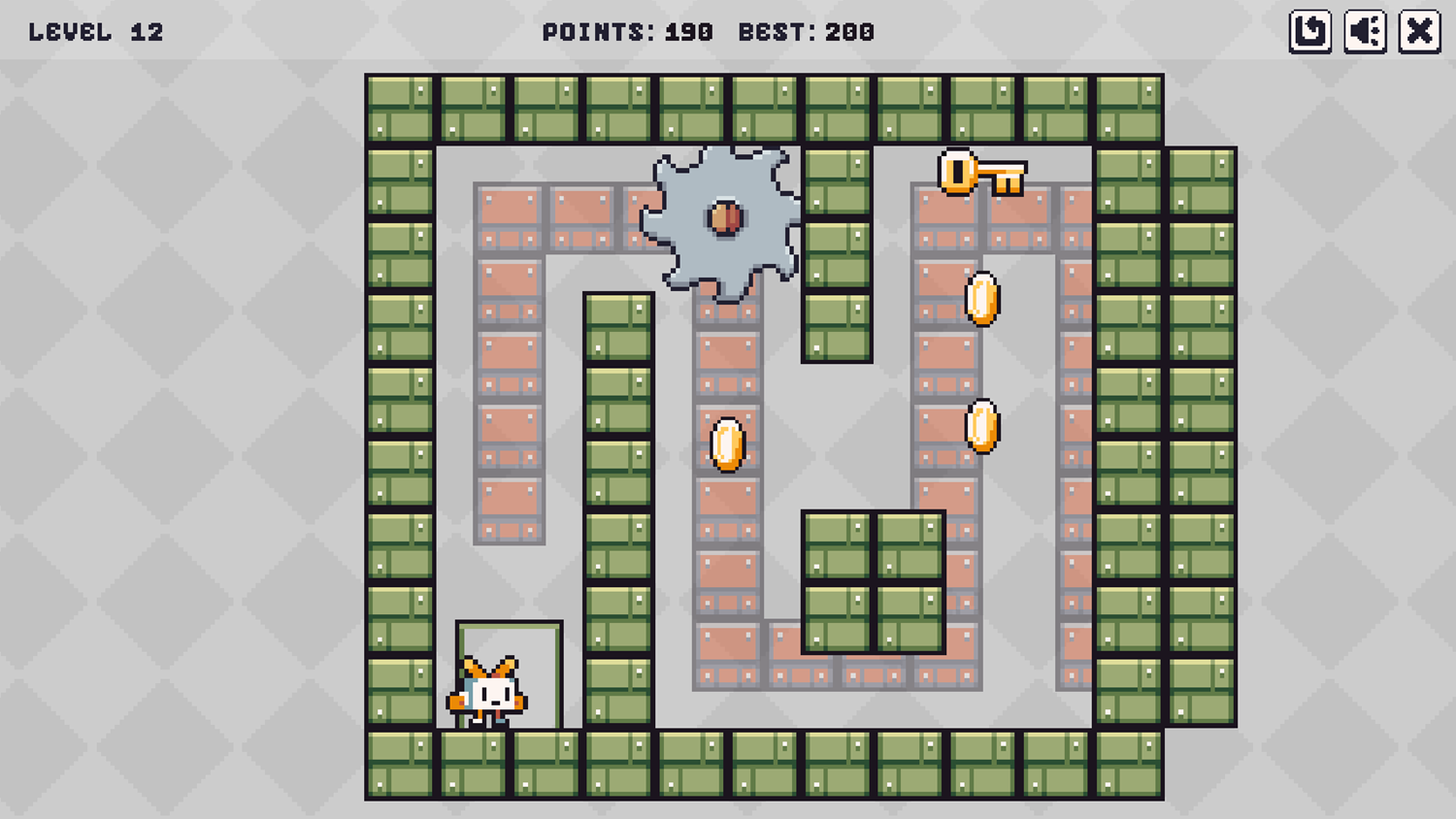 Robo Exit Game Level Challenge Screenshot.