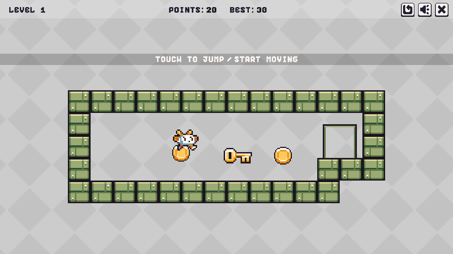 Robo Exit Game Level Play Screenshot.