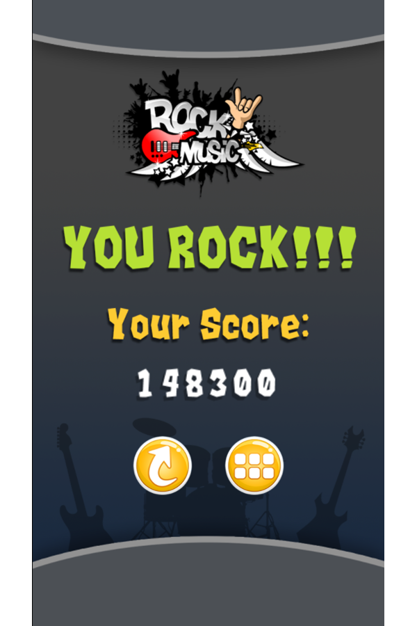 Rock Music Game You Rock Screenshot.