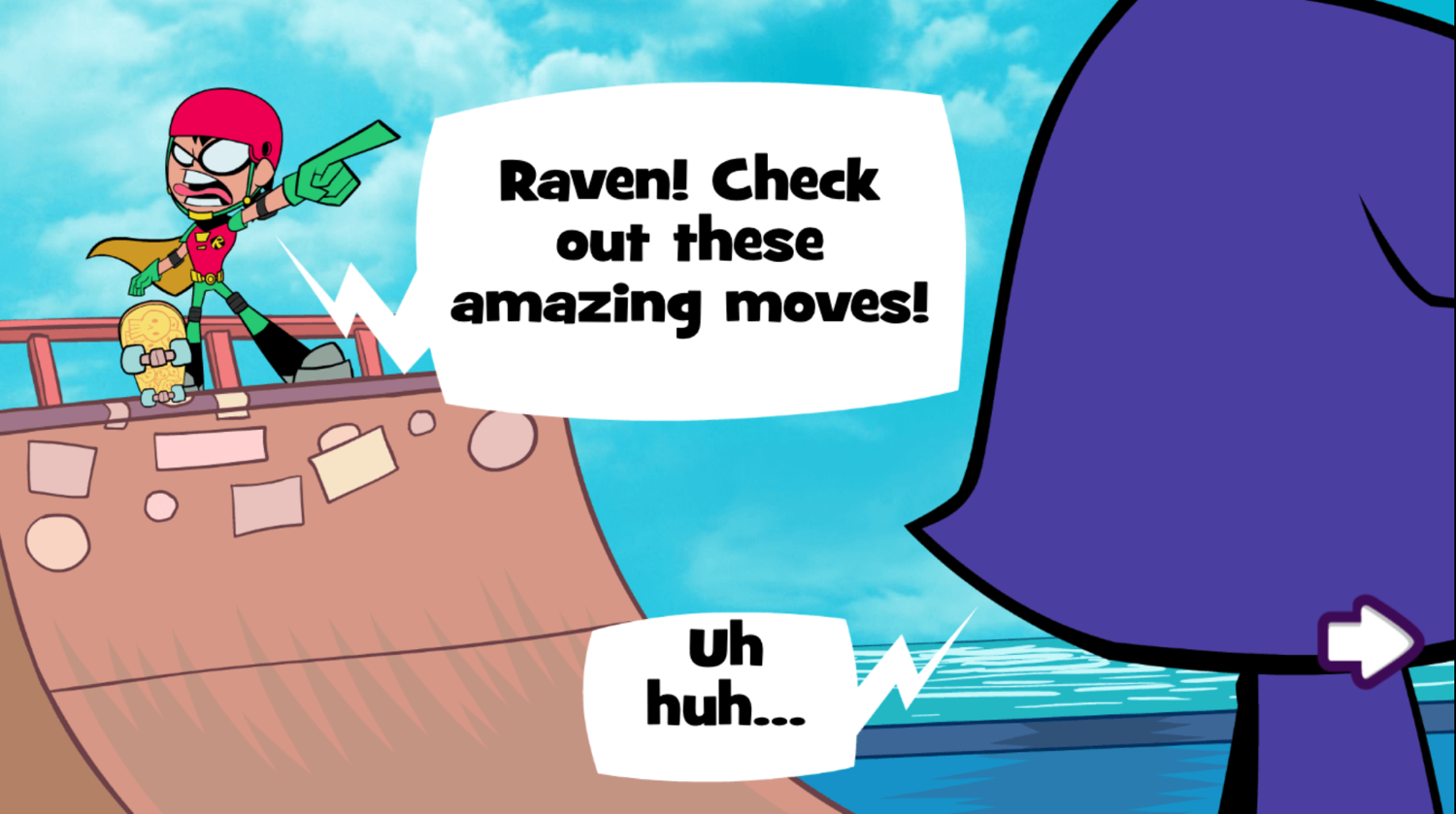 Rock N Raven Challenge Screenshot.