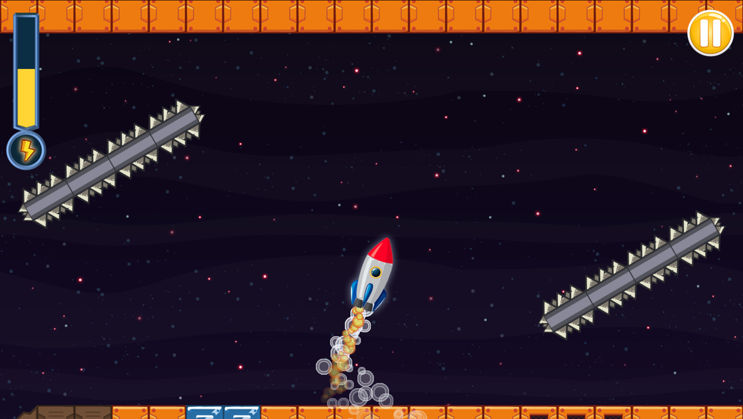 Rocket Balance Game Next Level Screenshot.