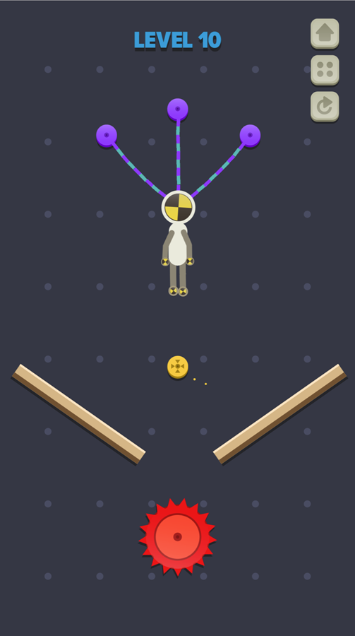 Rope Dude Game Screenshot.