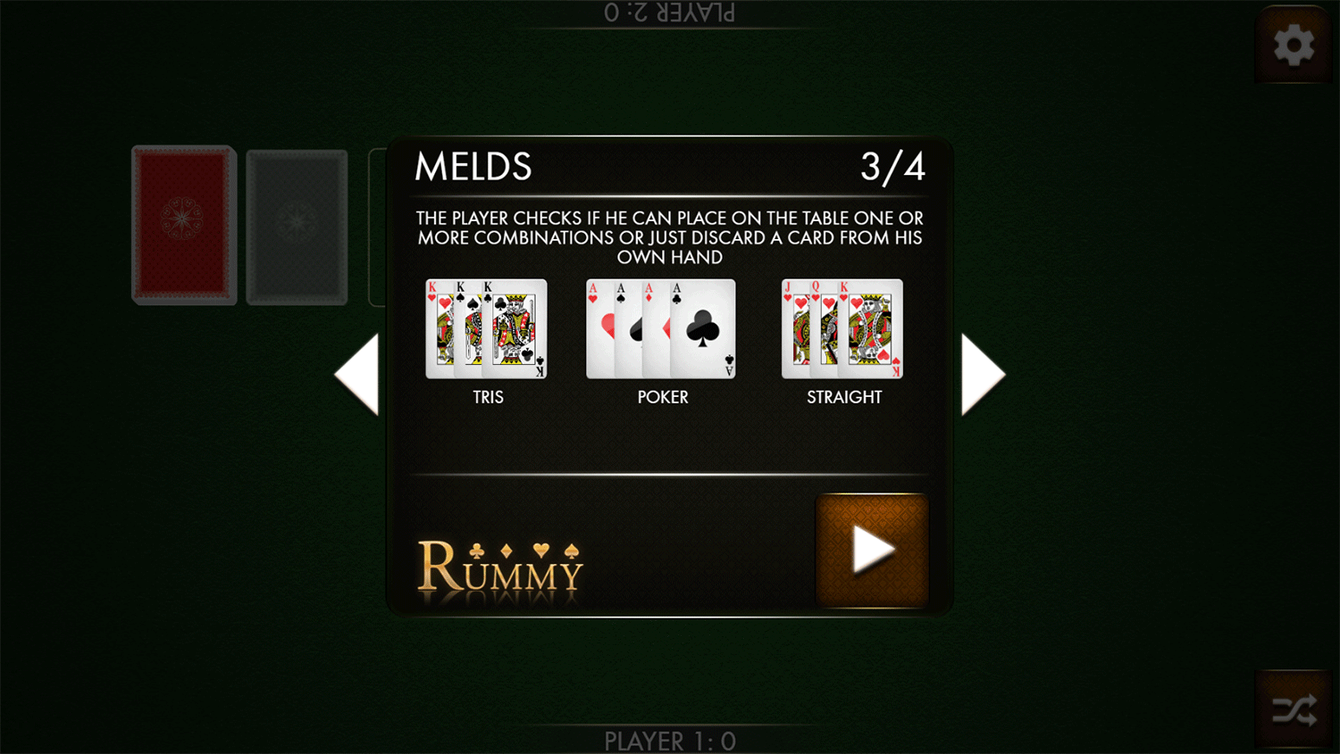 Rummy Game Play Tips Screenshot.