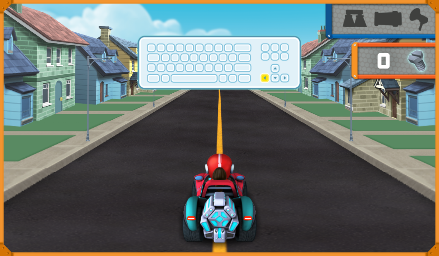 Rusty Rivets Bits on the Fritz Game How To Play Screenshot.