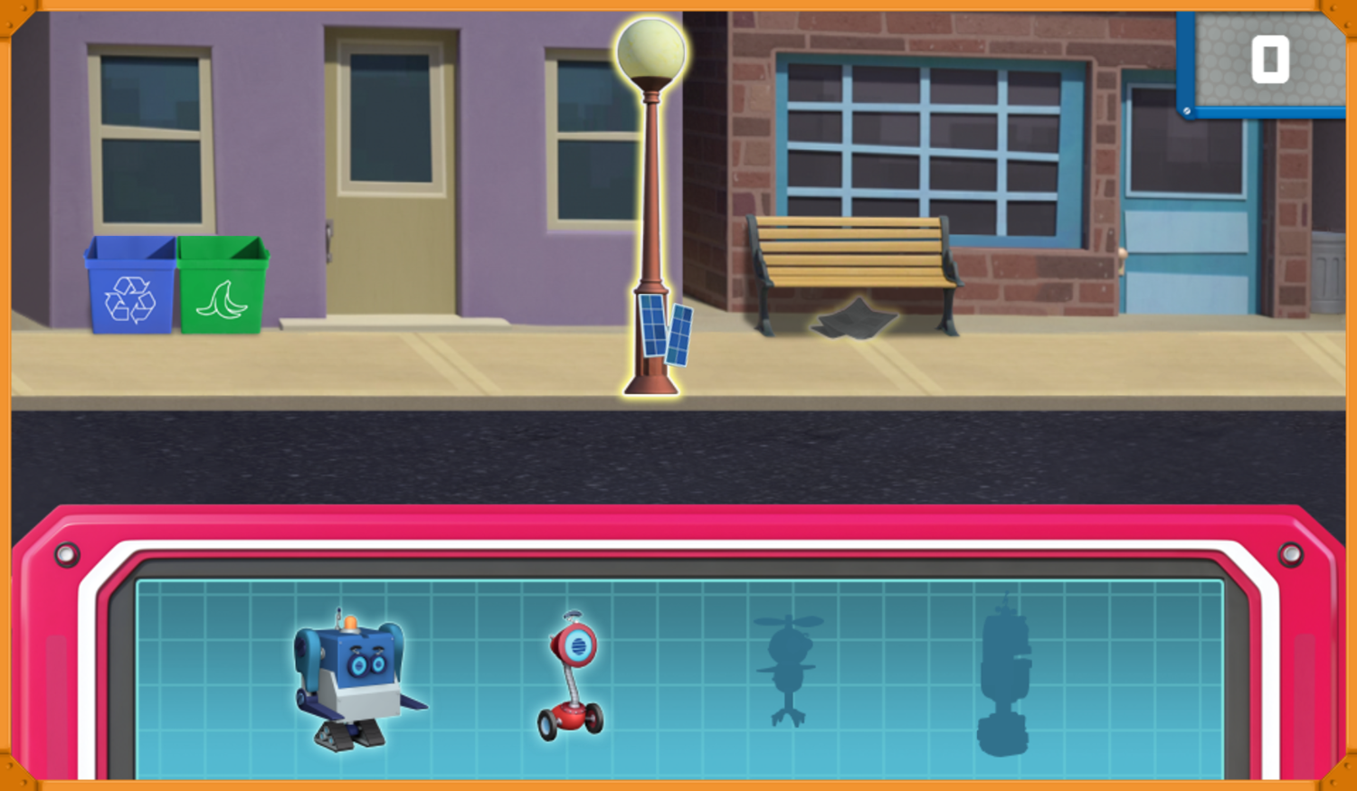 Rusty Rivets Bits on the Fritz Game Mini Game Screenshot.