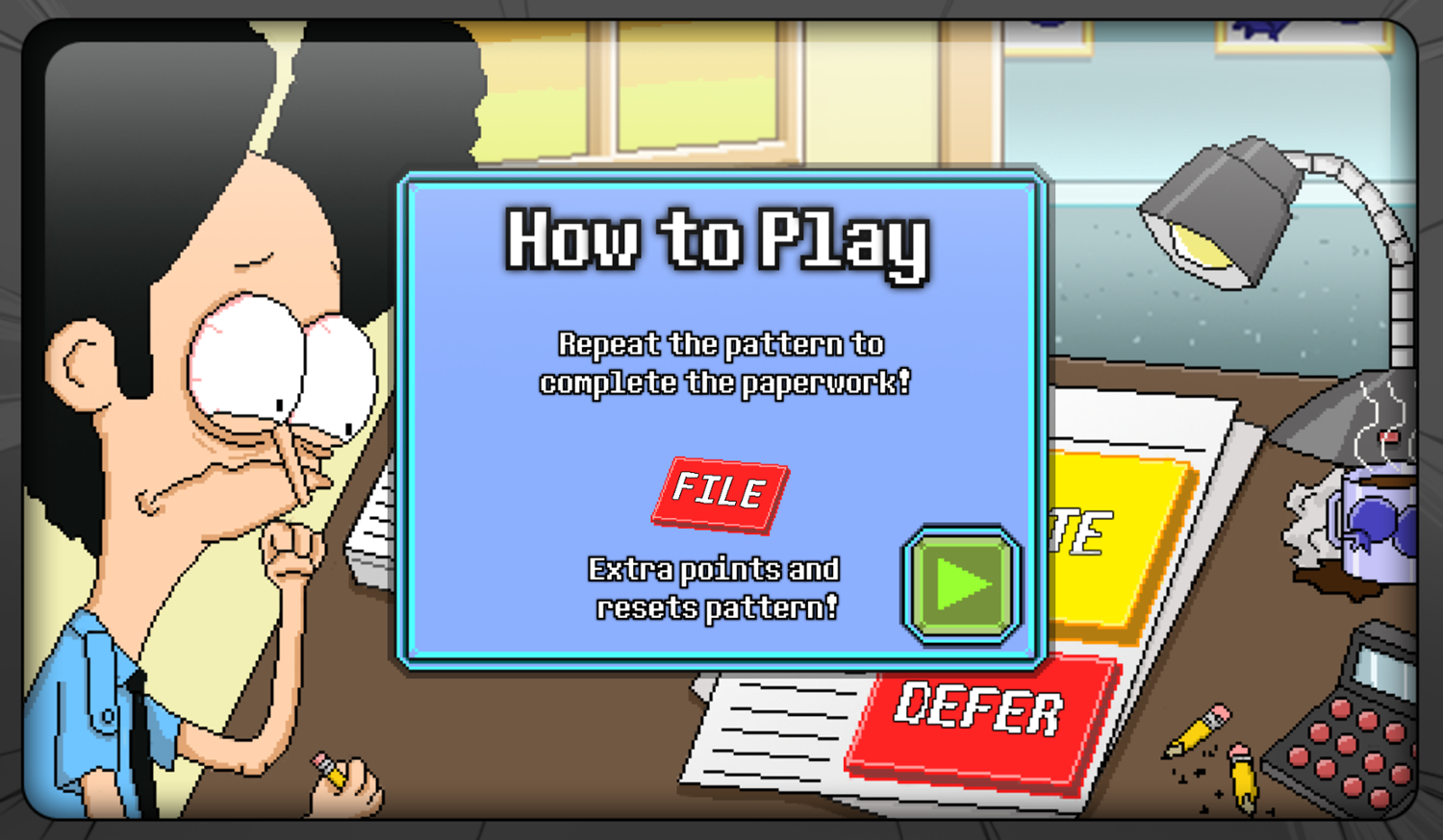 Sanjay and Craig Frycade Game Do Your Taxes How To Play Screenshot.