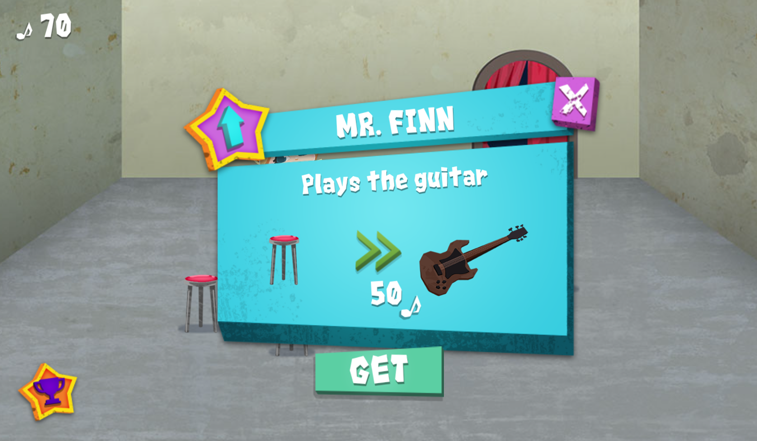 School of Rock Together We Rock Game Get Member Screenshot.