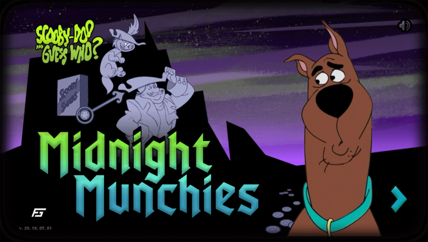 Scooby Doo and Guess Who Midnight Munchies.