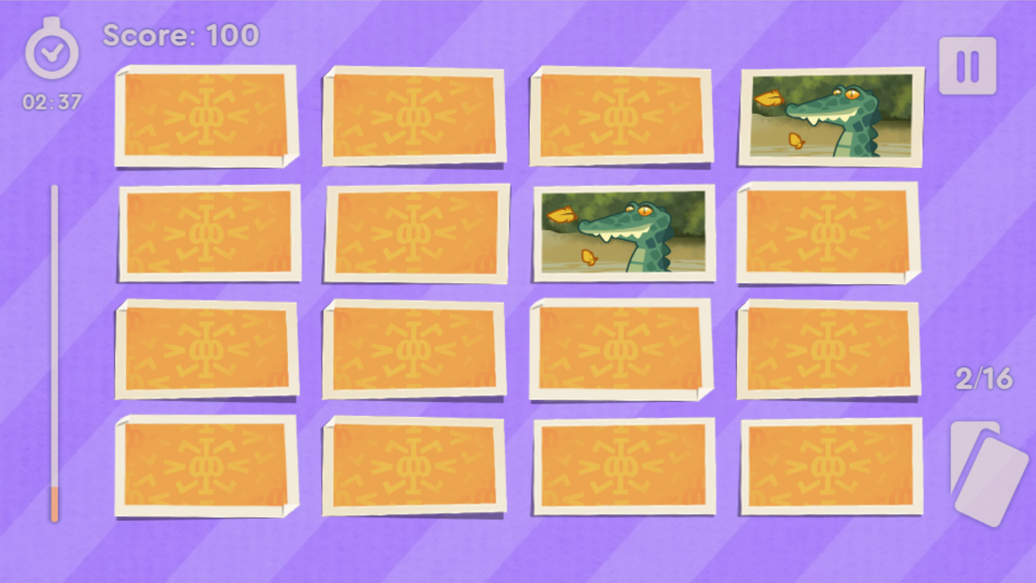 Scratch and Match Animal Game Pair Made Screenshot.