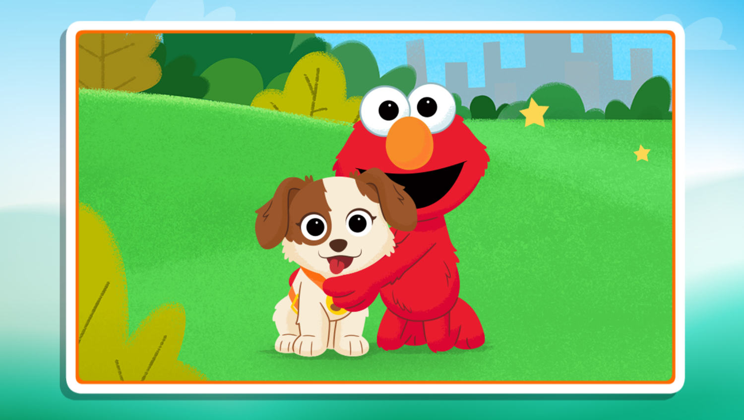Sesame Street Furry Friends Forever Connect the Dots Game Level Animation Screenshot.