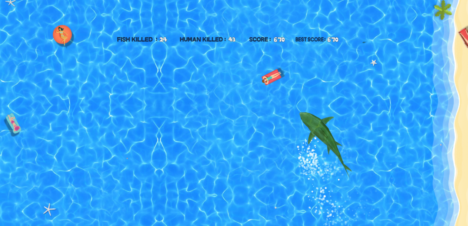 Shark.io Game Screenshot.