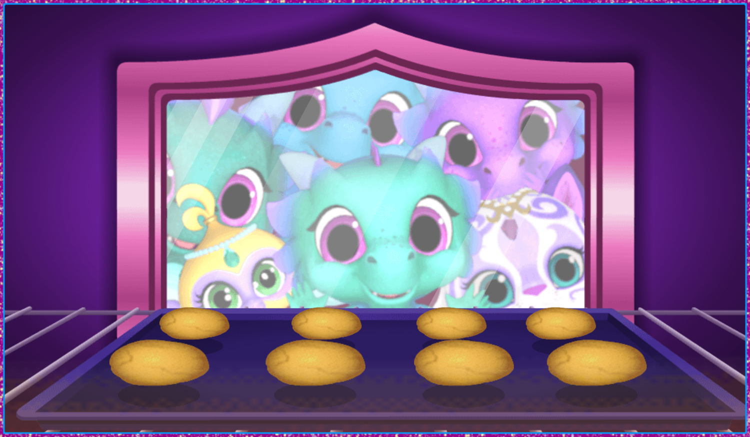 Shimmer and Shine Nazboo's Family Dragon Caper Game Baking Screenshot.