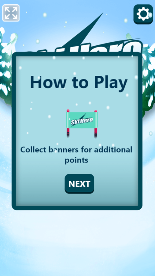 Ski Hero Game Play Tips Screenshot.