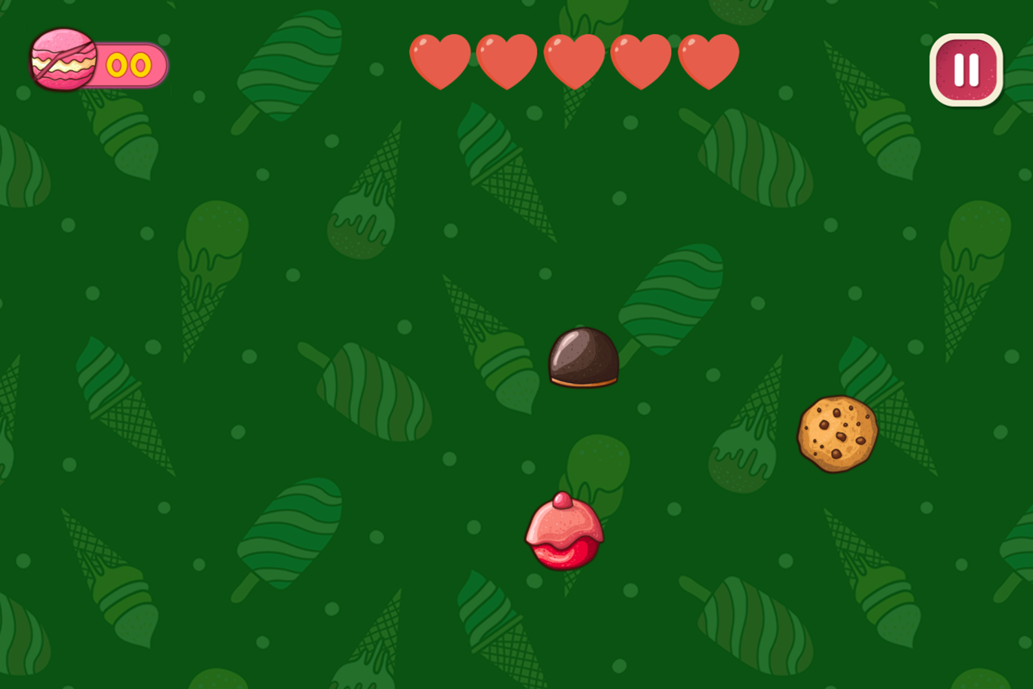 Slice Candy Game Start Screenshot.