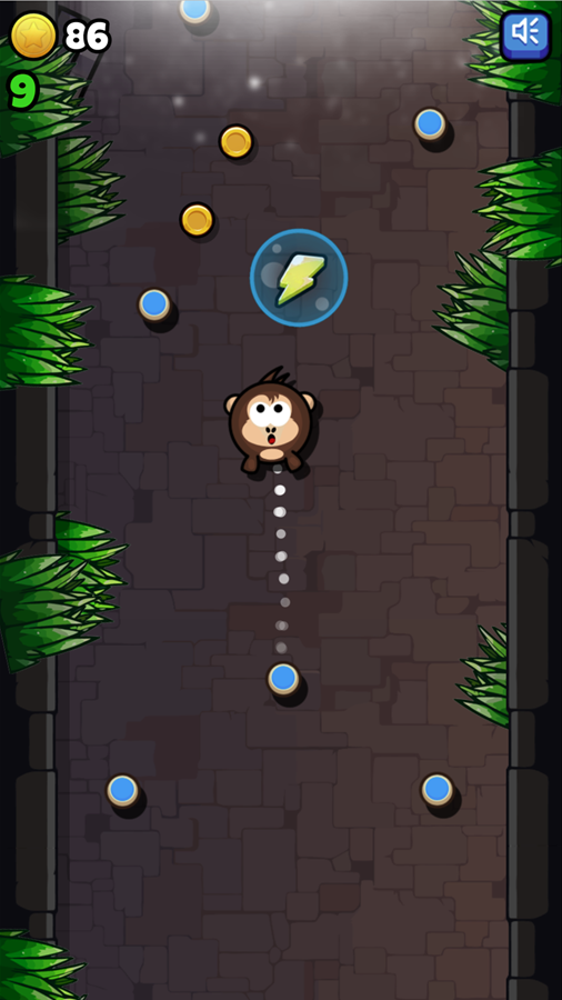 Sling Tomb Game Monkey Screenshot.