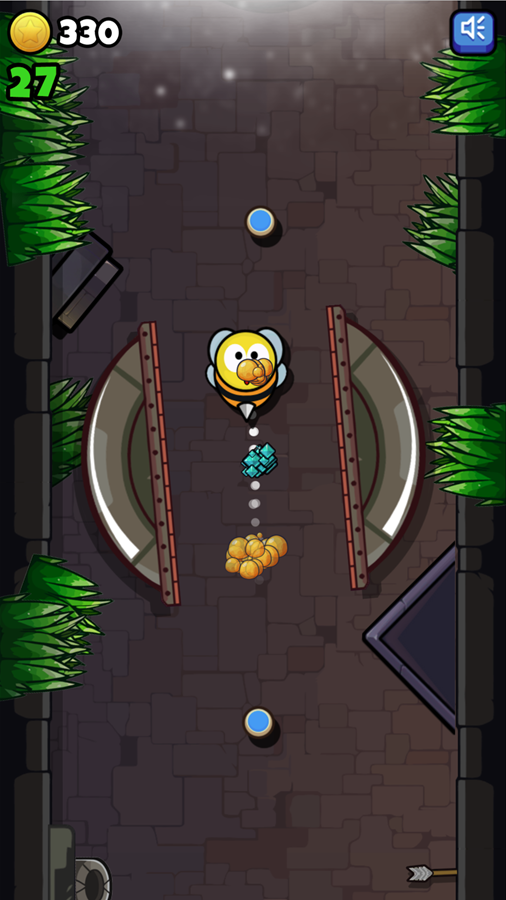 Sling Tomb Game Spinner Screenshot.
