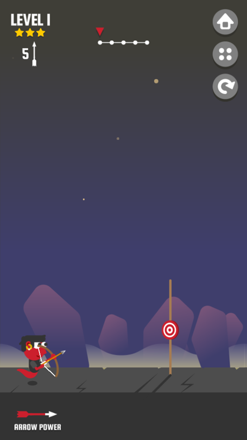 Small Archer 2 Game Aim Screenshot.