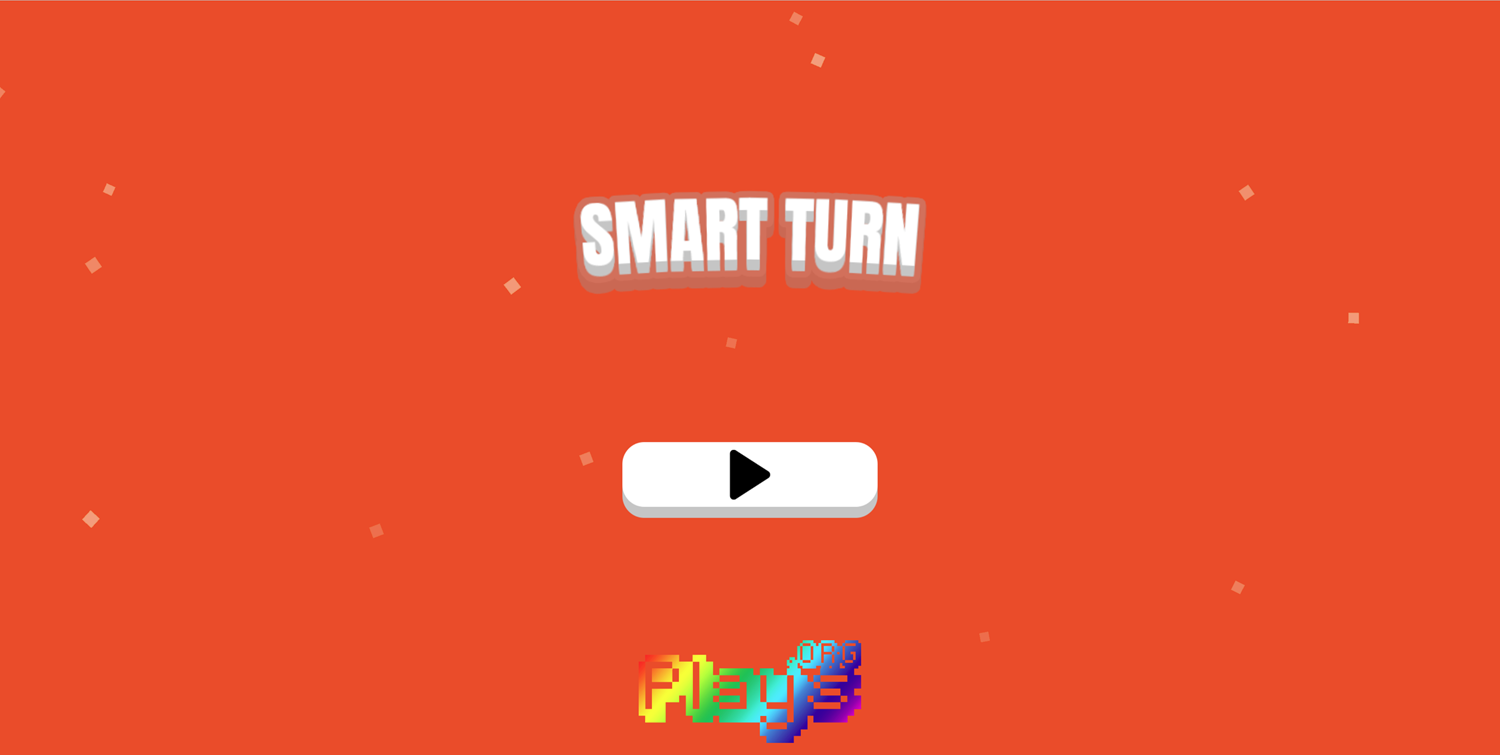 Smart Turn Game Welcome Screen Screenshot.