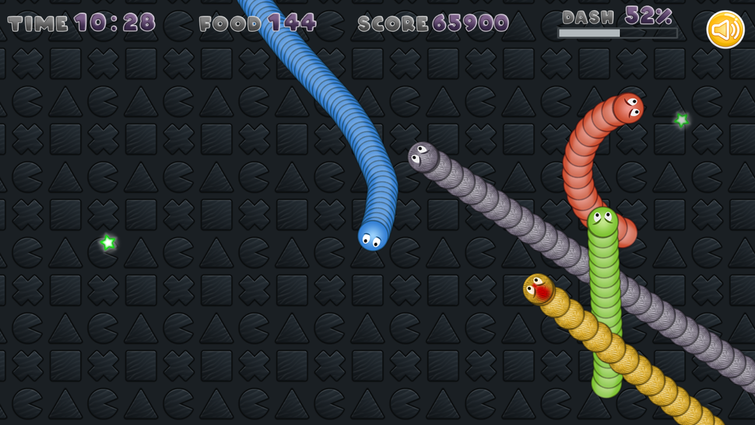Snake Yo Game Challenge Screenshot.