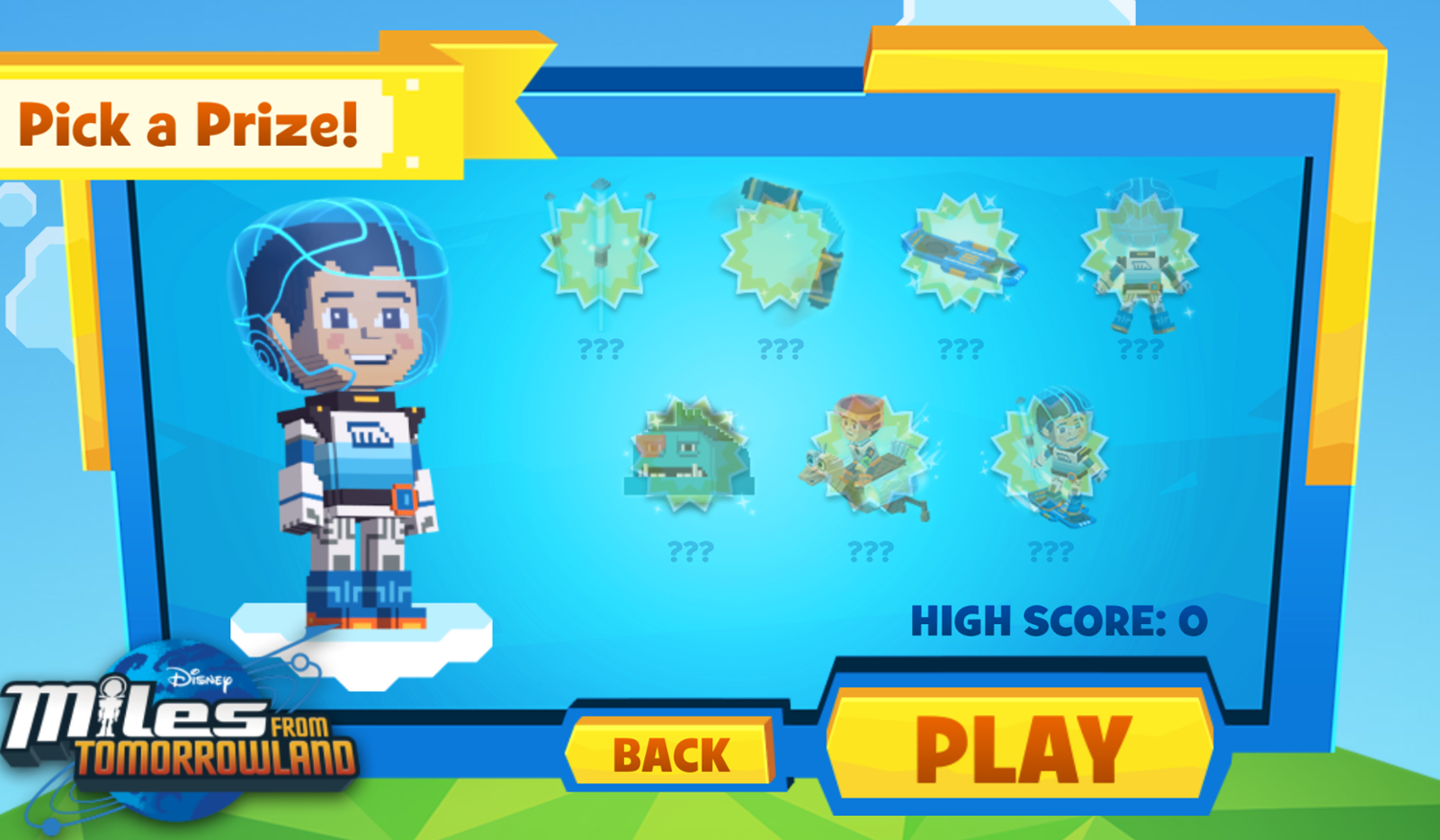 Soaring Over Summer Arcade Game Miles From Tomorrowland Screenshot.