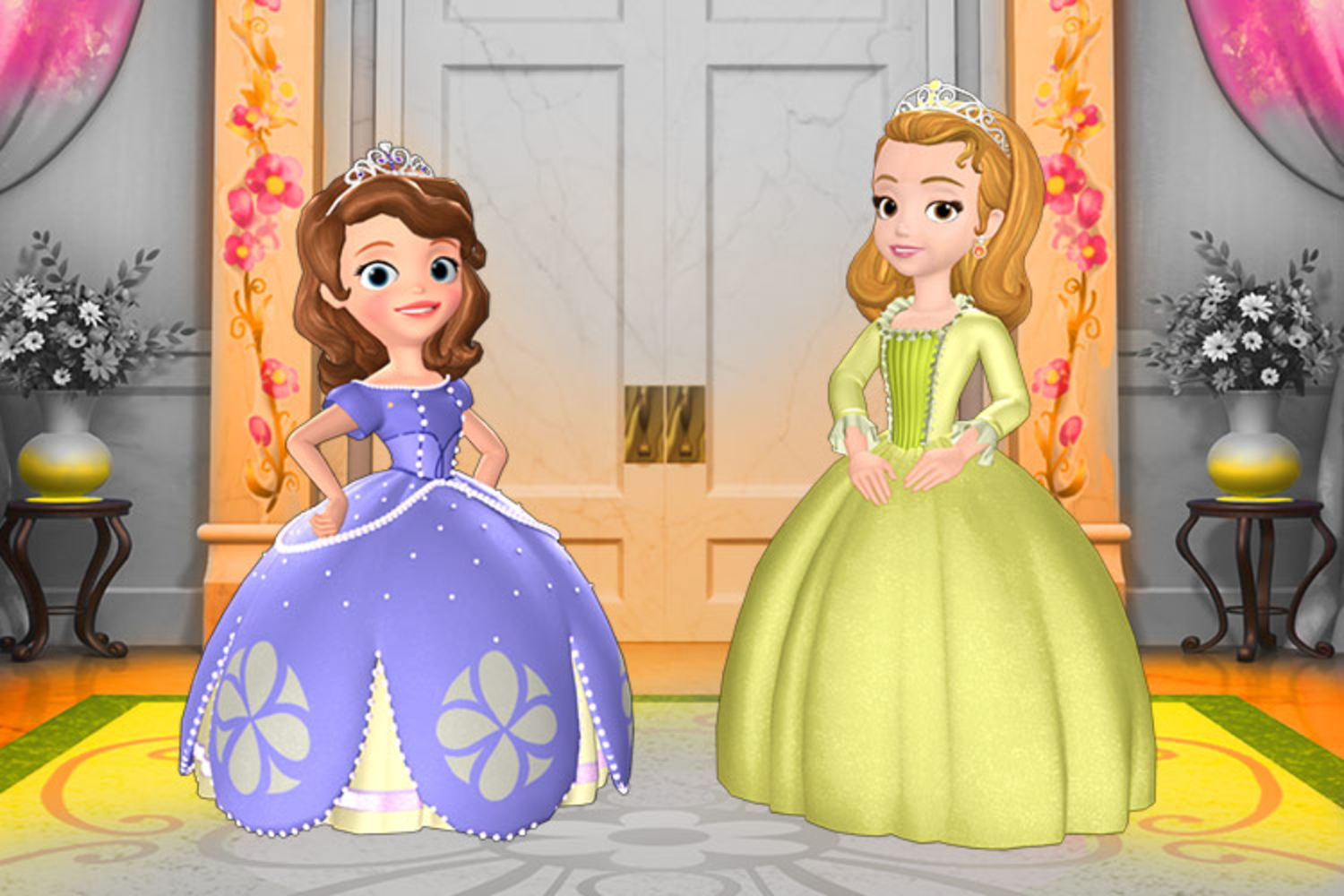 Sofia the First Curse of Princess Ivy Game Character Select Screenshot.