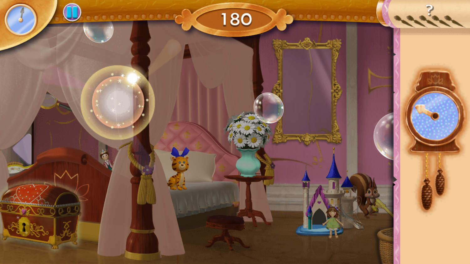 Sofia the First Quest for the Secret Library Game Mini Game Screenshot.