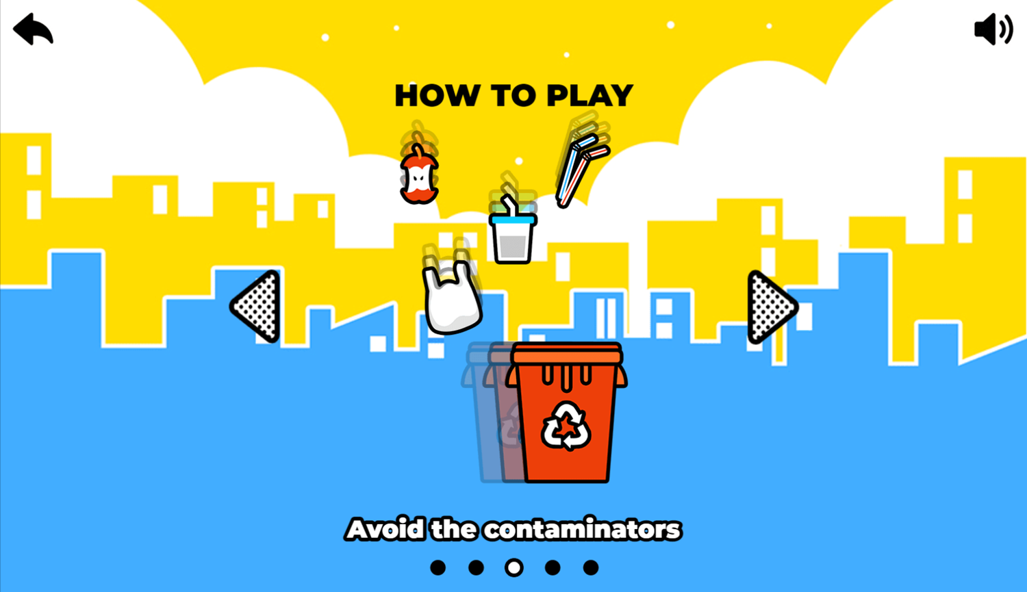 Sort The Trash Game Extra Tips Screenshot.