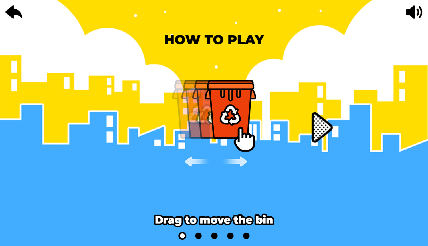 Sort The Trash Game How To Play Screenshot.