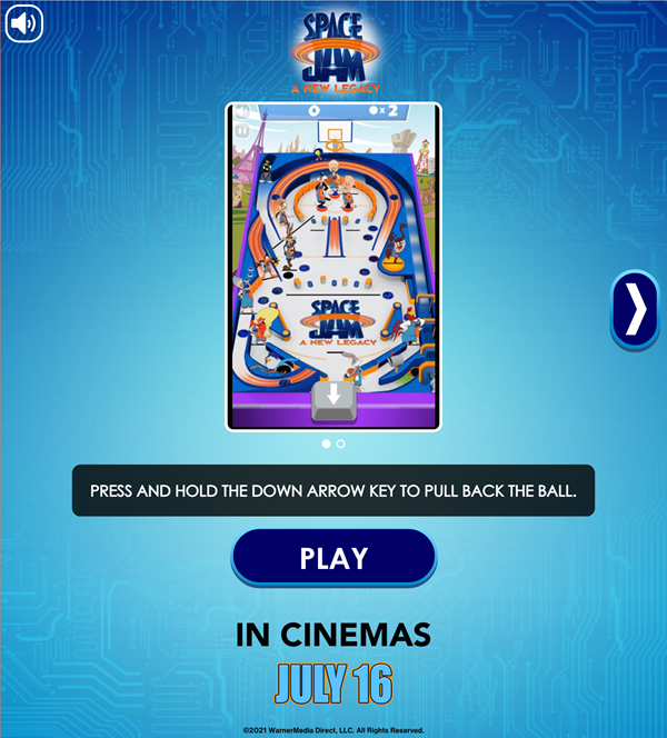 Space Jam Full Court Pinball Release Instructions Screenshot.