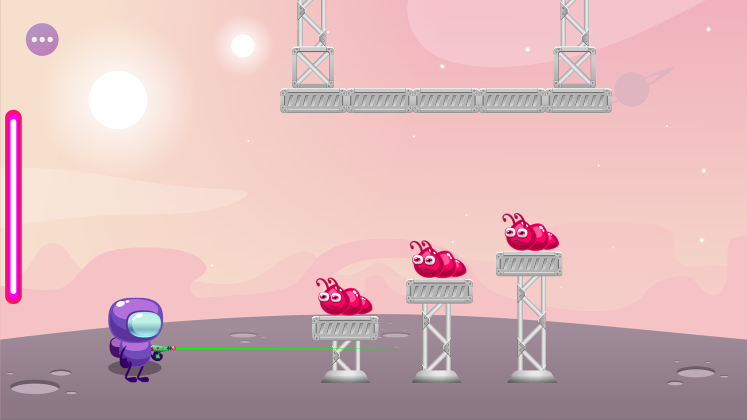 Space Pest Annihilation Game Next Level Screenshot.