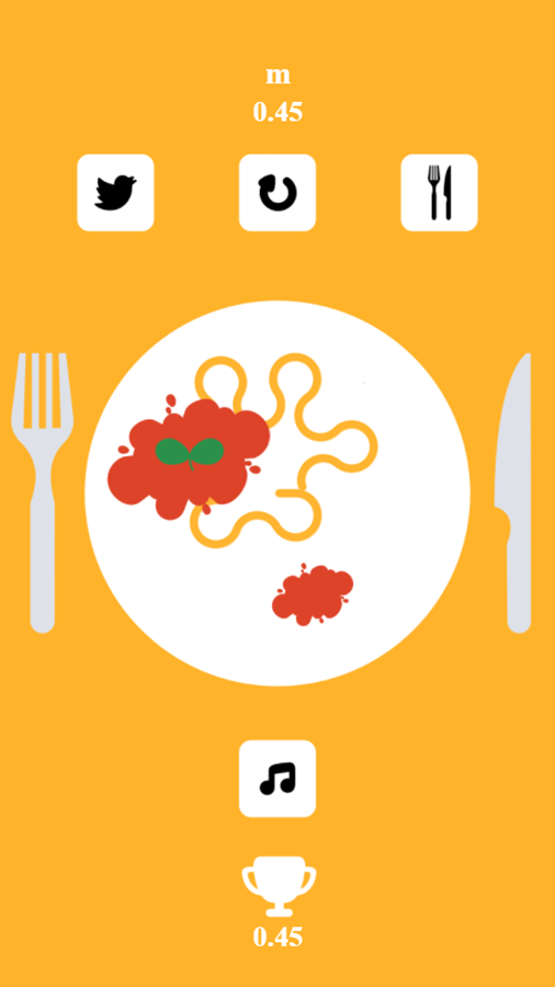 Spaghetti Game Play Screenshot.