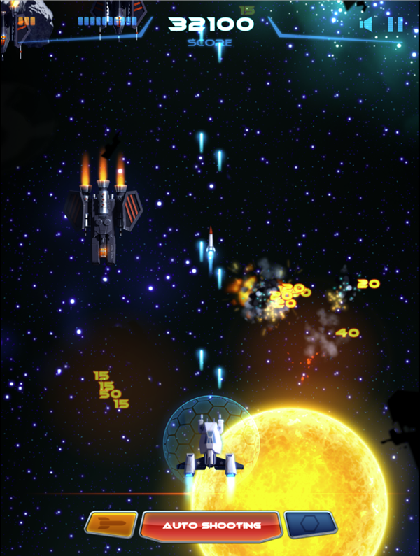 Spect Game Defensive Forcefield Screenshot.