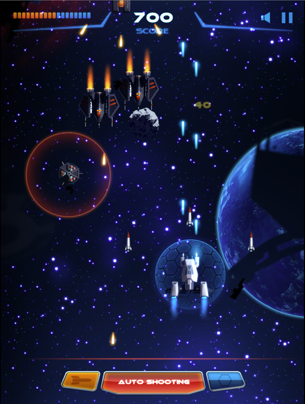 Spect Game Shooting Missiles Screenshot.