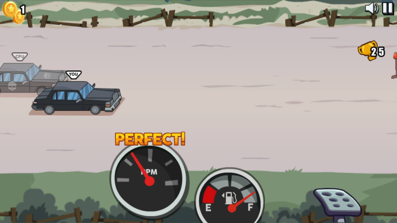 Speedlust Driver Game Play Screenshot.