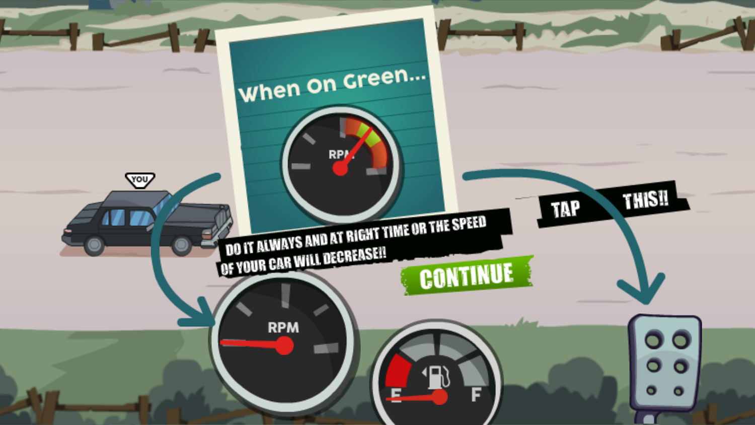 Speedlust Driver Game How To Play Screenshot.