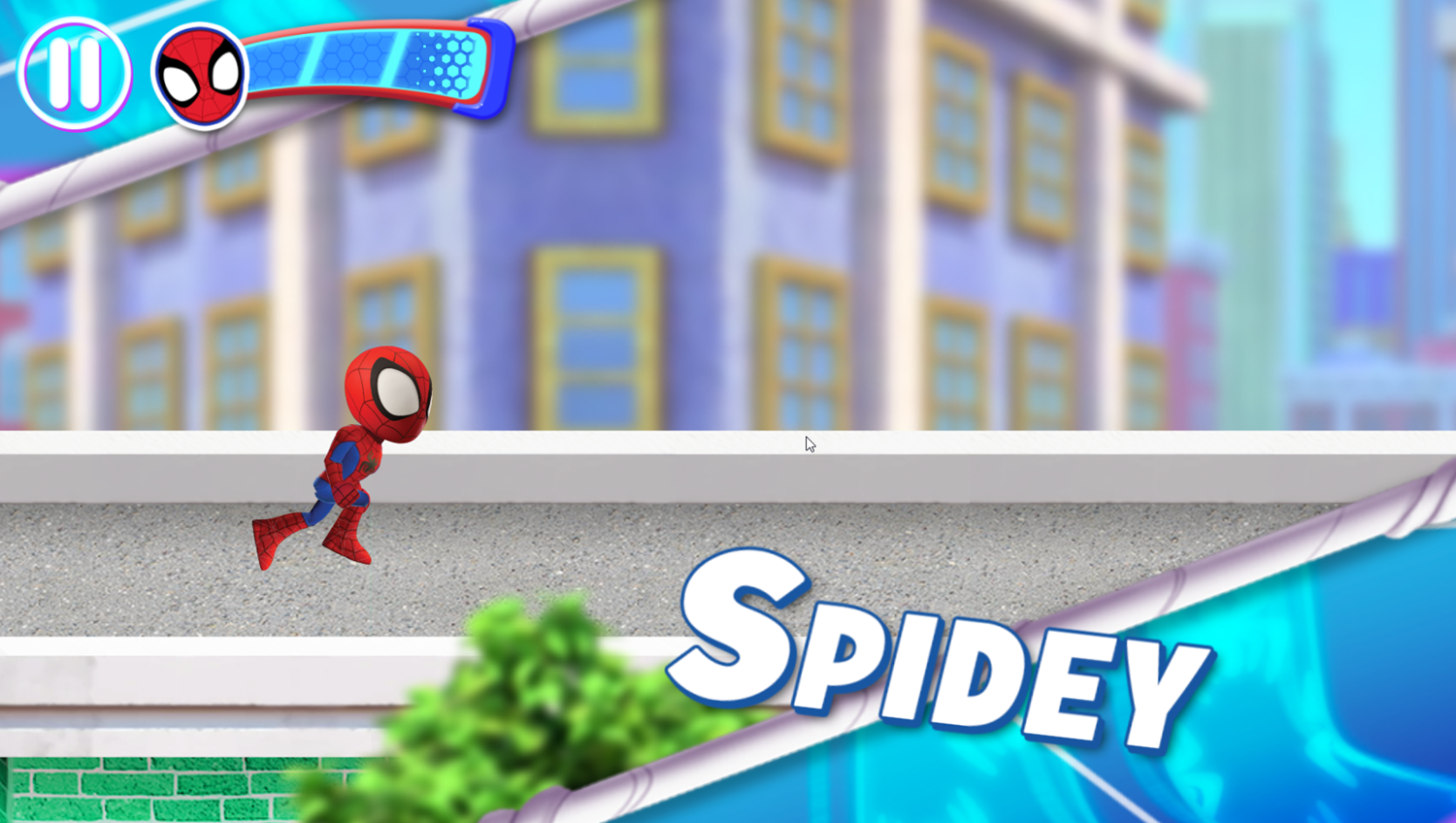 Spider-Man Spidey and His Amazing Friends Swing Into Action Game Swing In To Action Spidey Screenshot.