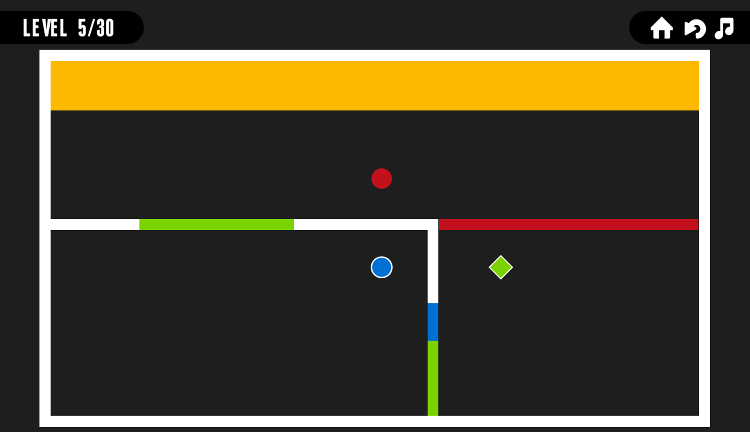 Spin Move Game Level Progress Screenshot.