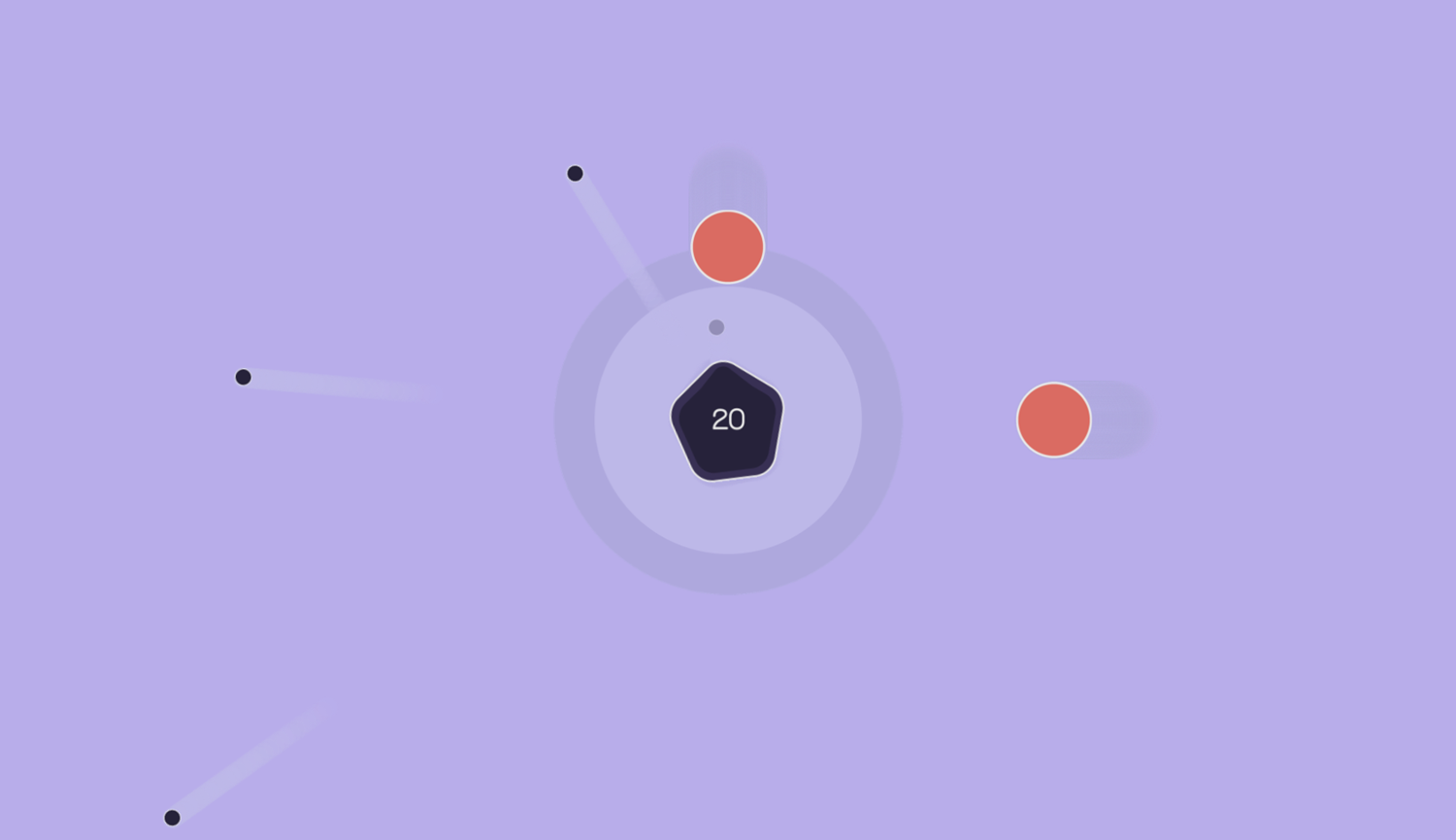 Spin Shooting Game Play Screenshot.