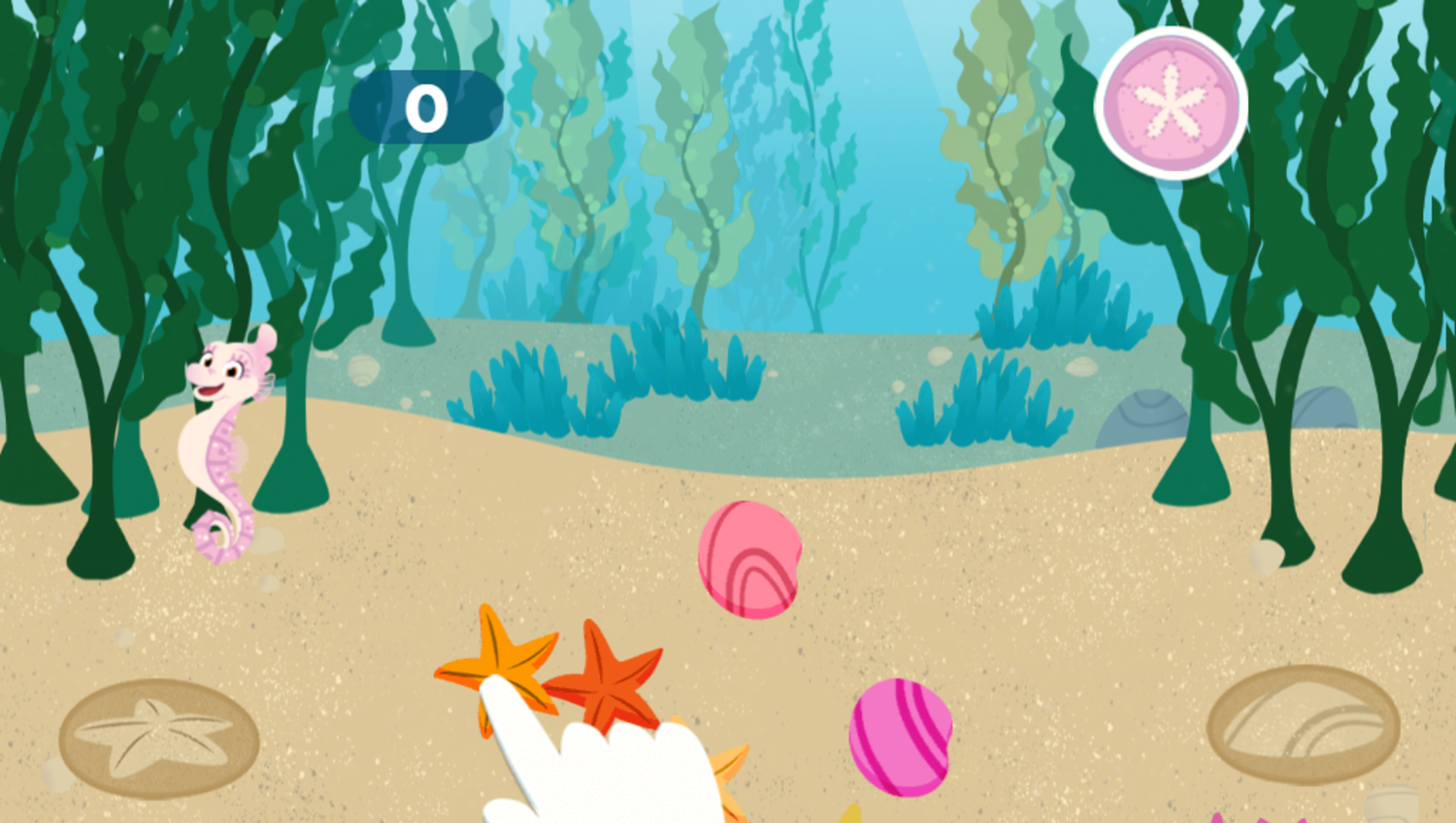 Splash and Bubbles Help Our Kelp Game How To Play Screenshot.