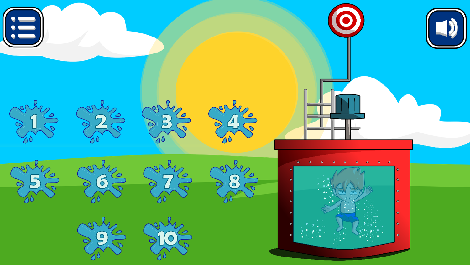 Splash Tank Game Complete Screenshot.