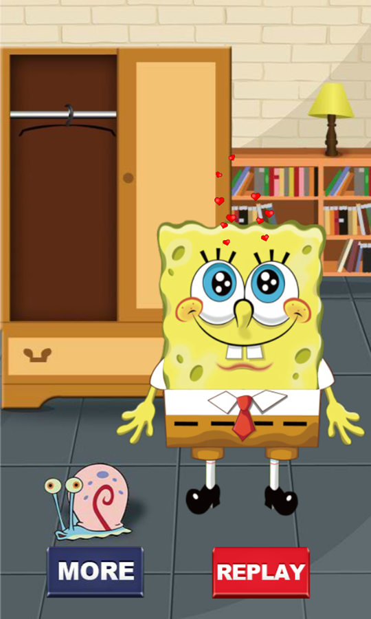 SpongeBob Doctor Game Complete Screenshot.