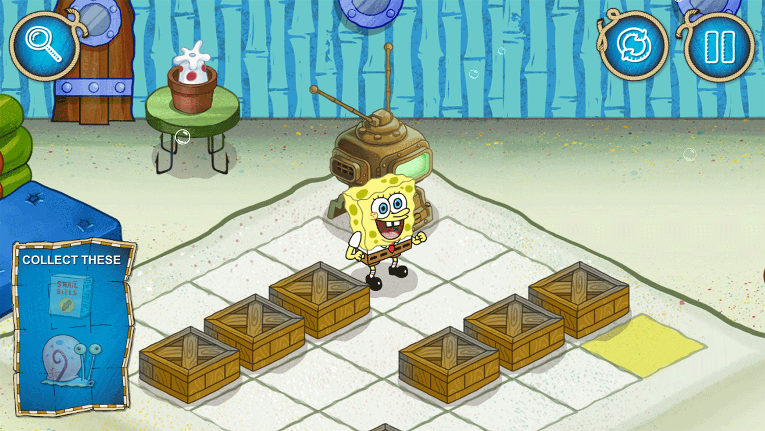 Spongebob Squarepants Beachy Keen Game Screenshots.